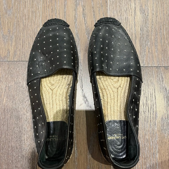 Saint Laurent Paris studded espadrilles. Size 6.5 - Picture 1 of 4